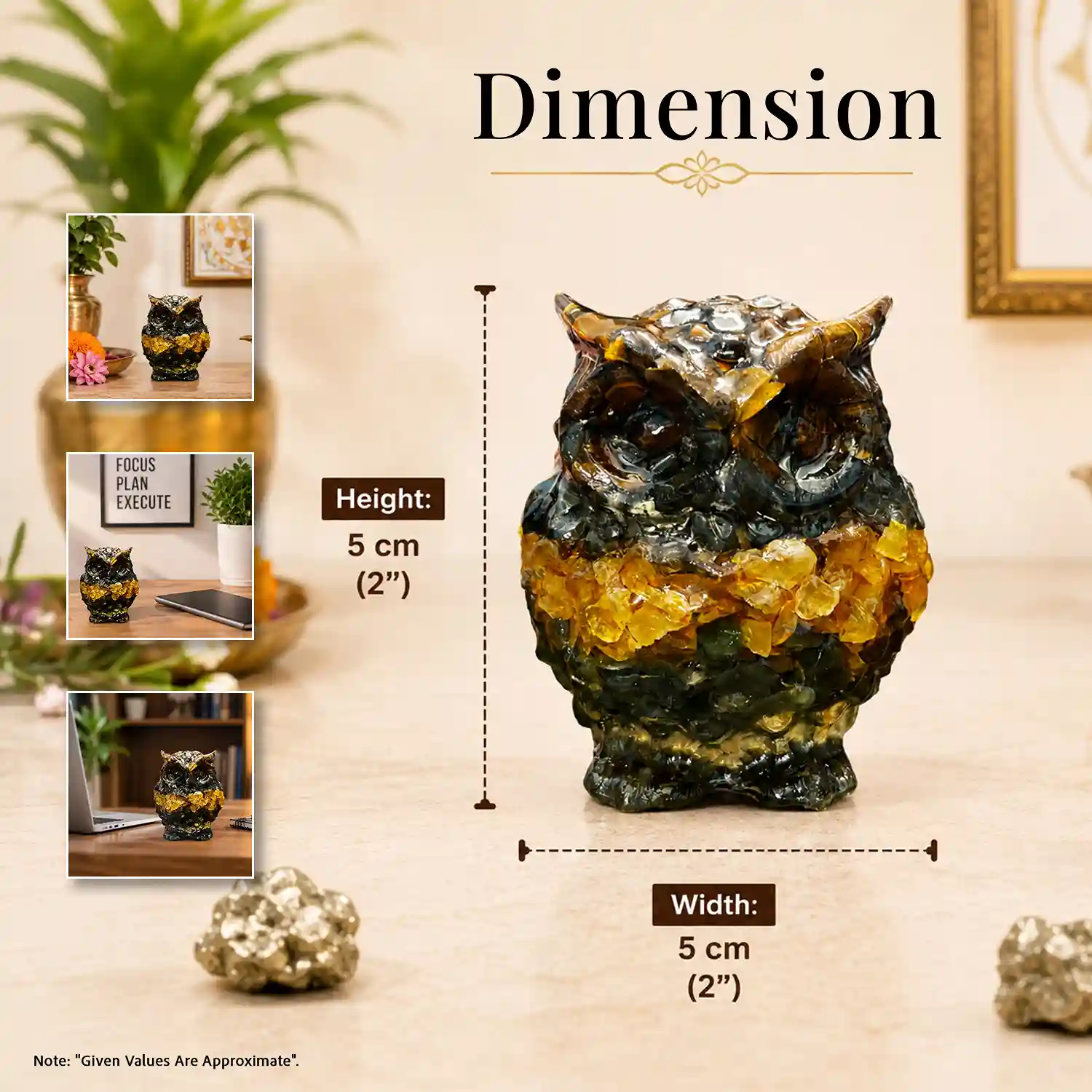 Money Magnet Owl for Wealth, Wisdom & Prosperity